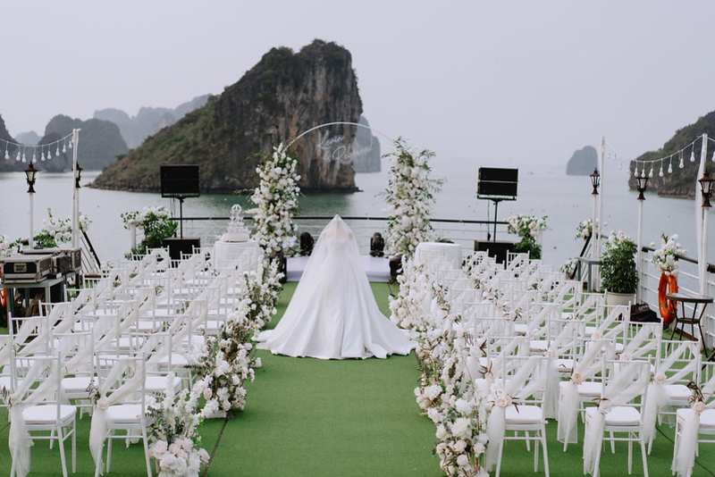 đám cưới tại Hạ Long
